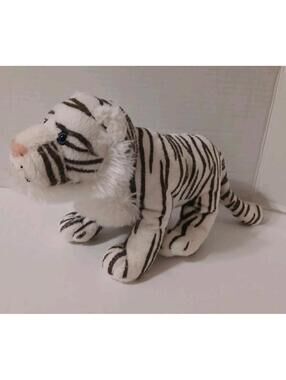 Ganz Webkinz White Tiger No Code Stuffed Animal Plush Hm614